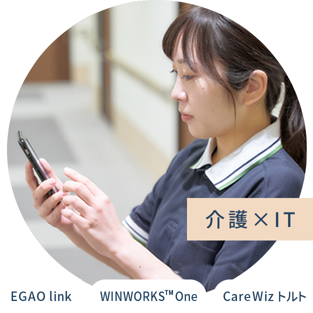 介護×IT EGAO link BONX CareWizトルト